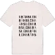 Bränslen ordlek t-shirt