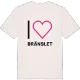 Jag älskar Bränslet t-shirt stort tryck