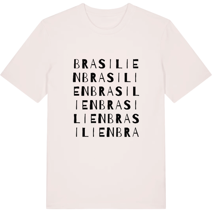 Brasilien ordlek t-shirt – t-shirt från PinShirt