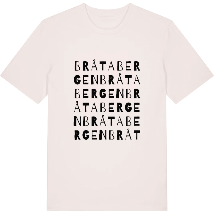 Bråtabergen ordlek t-shirt – t-shirt från PinShirt