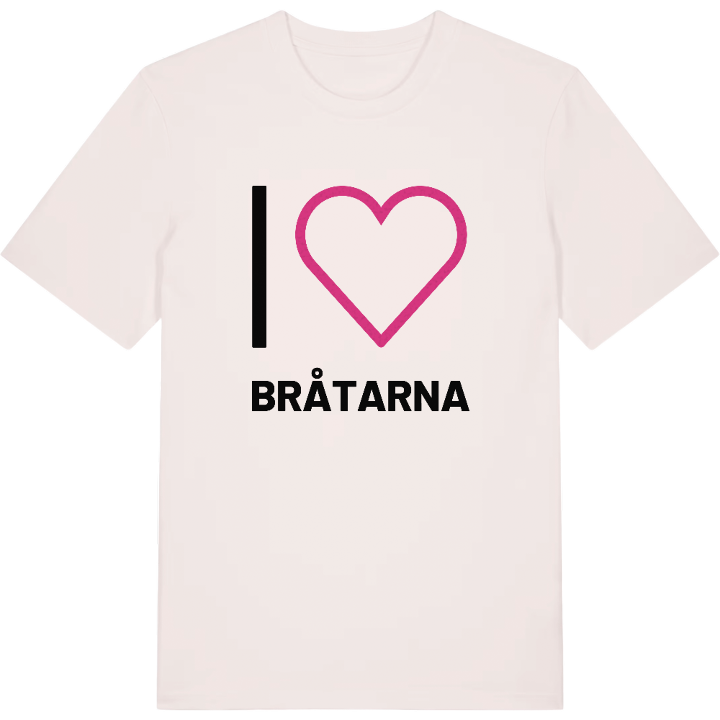 Jag älskar Bråtarna t-shirt stort tryck – t-shirt från PinShirt
