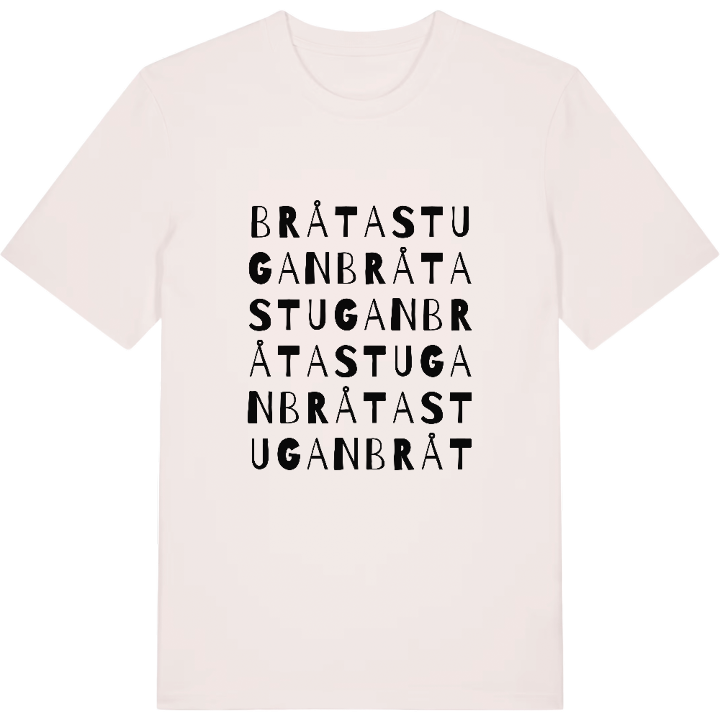 Bråtastugan ordlek t-shirt – t-shirt från PinShirt