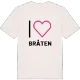 Jag älskar Bråten t-shirt stort tryck