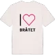 Jag älskar Bråtet t-shirt stort tryck
