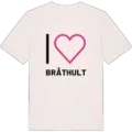 Jag älskar Bråthult t-shirt stort tryck