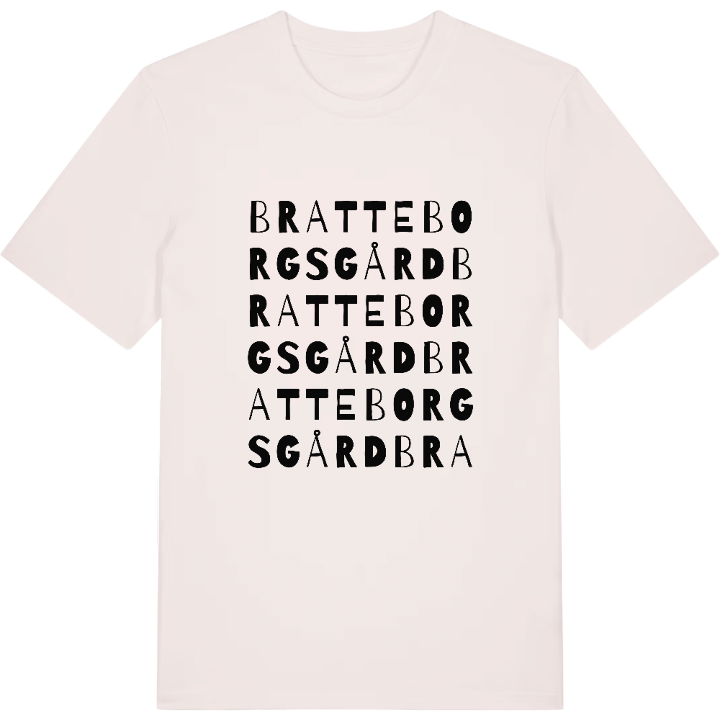 Bratteborgs gård ordlek t-shirt – t-shirt från PinShirt