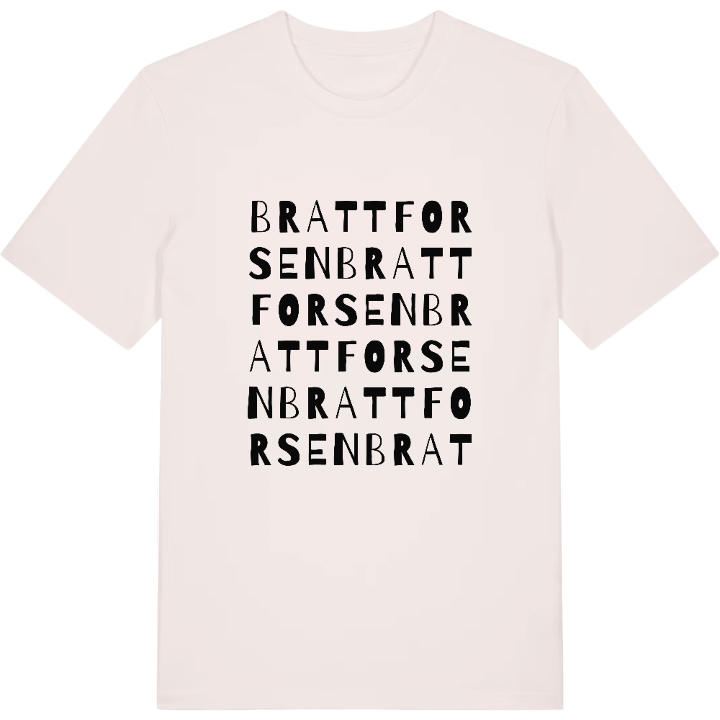 Brattforsen ordlek t-shirt – t-shirt från PinShirt