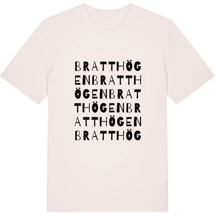 Bratthögen ordlek t-shirt – t-shirt från PinShirt
