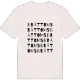 Bråttoms ordlek t-shirt