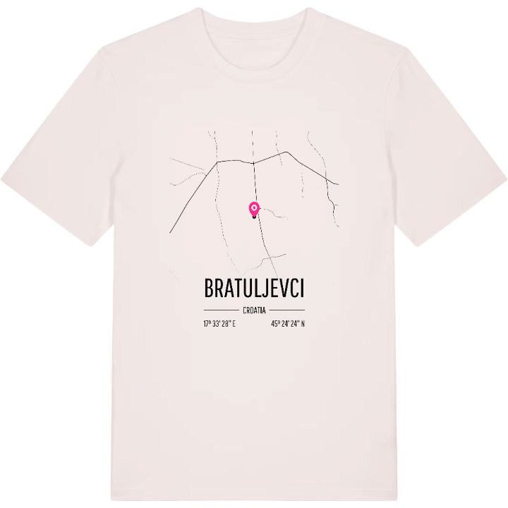 Bratuljevci karta t-shirt – t-shirt från PinShirt