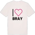 Jag älskar Bray t-shirt stort tryck