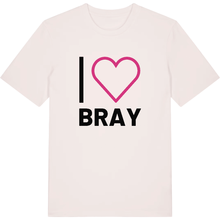 Jag älskar Bray t-shirt stort tryck – t-shirt från PinShirt