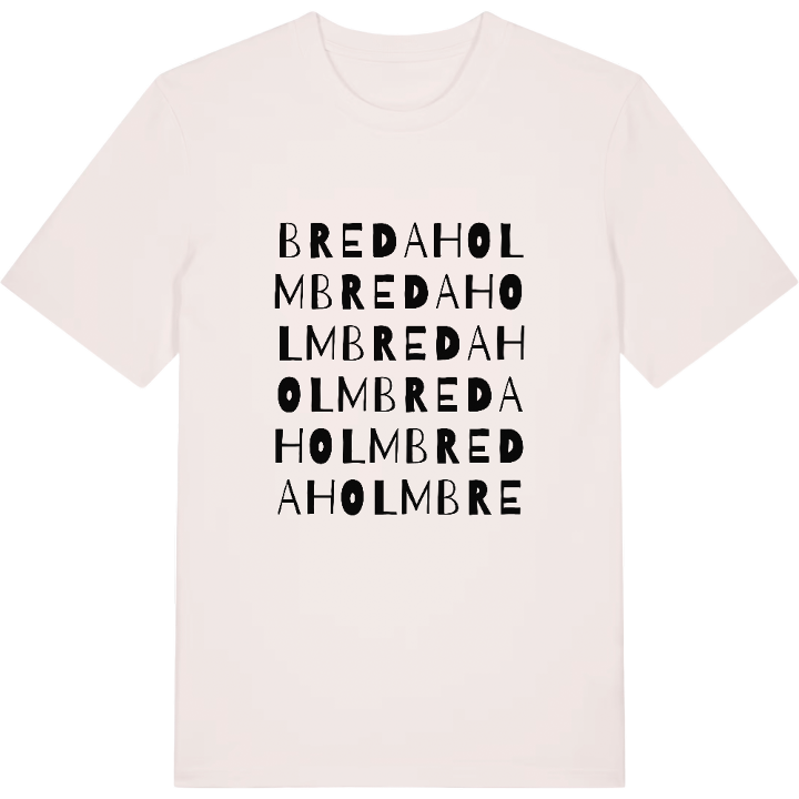 Bredaholm ordlek t-shirt – t-shirt från PinShirt