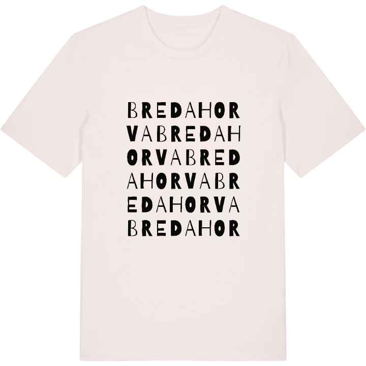 Bredahorva ordlek t-shirt – t-shirt från PinShirt
