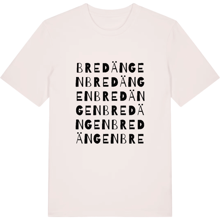 Bredängen ordlek t-shirt – t-shirt från PinShirt