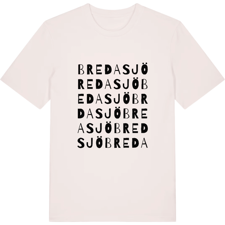 Bredasjö ordlek t-shirt – t-shirt från PinShirt