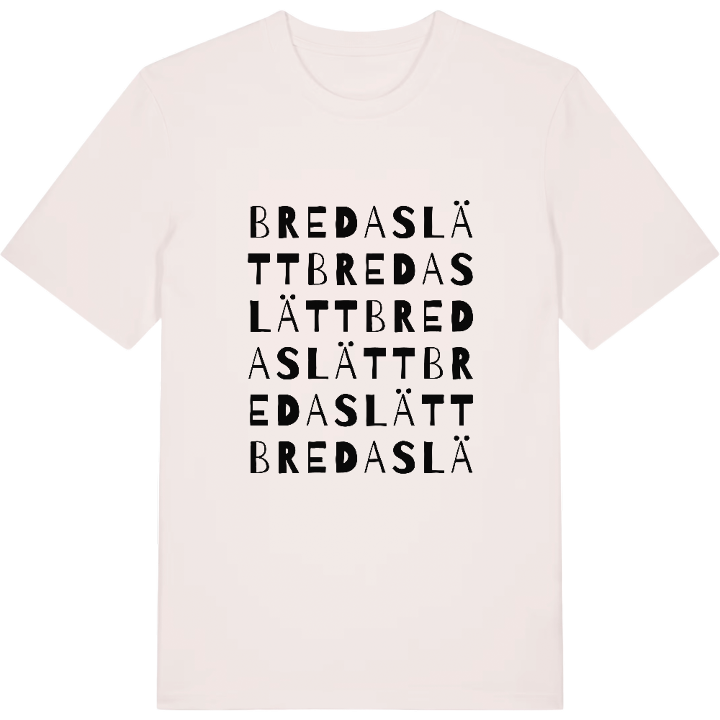 Bredaslätt ordlek t-shirt – t-shirt från PinShirt