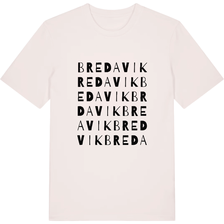 Bredavik ordlek t-shirt – t-shirt från PinShirt