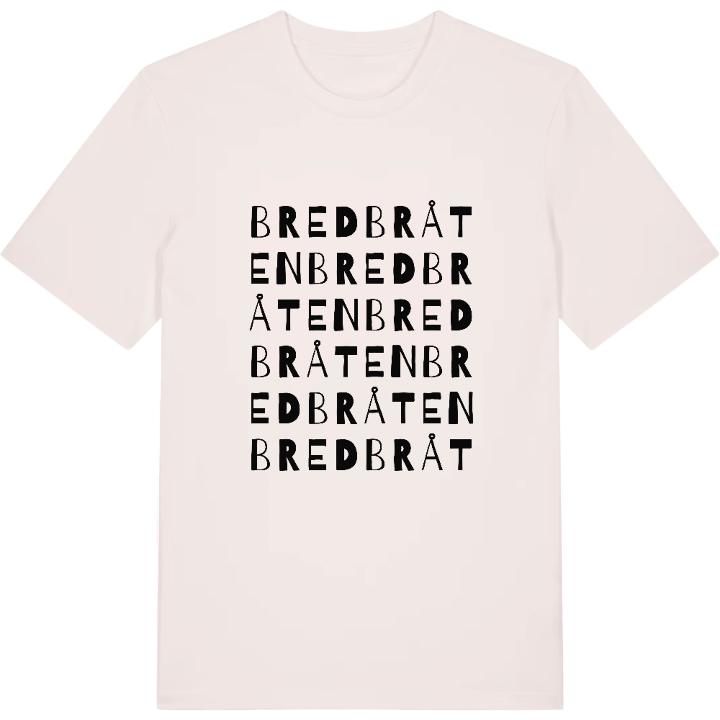 Bredbråten ordlek t-shirt – t-shirt från PinShirt