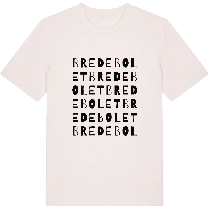 Bredebolet ordlek t-shirt – t-shirt från PinShirt