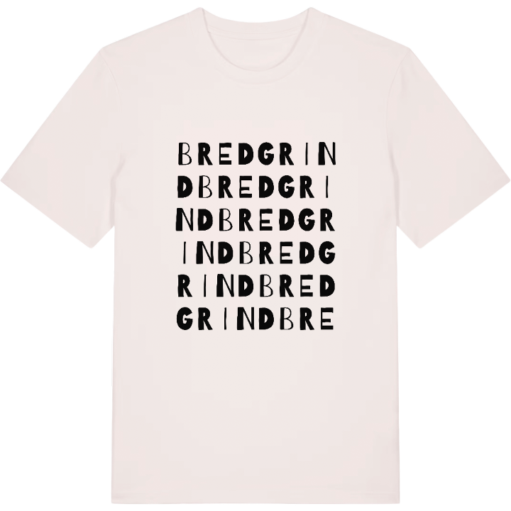 Bredgrind ordlek t-shirt – t-shirt från PinShirt