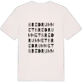 Bredrummet ordlek t-shirt