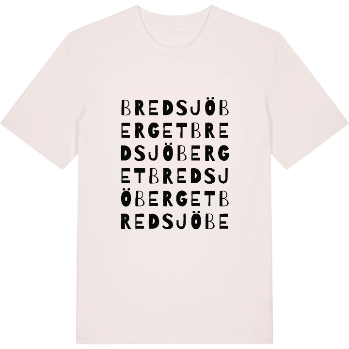 Bredsjöberget ordlek t-shirt – t-shirt från PinShirt