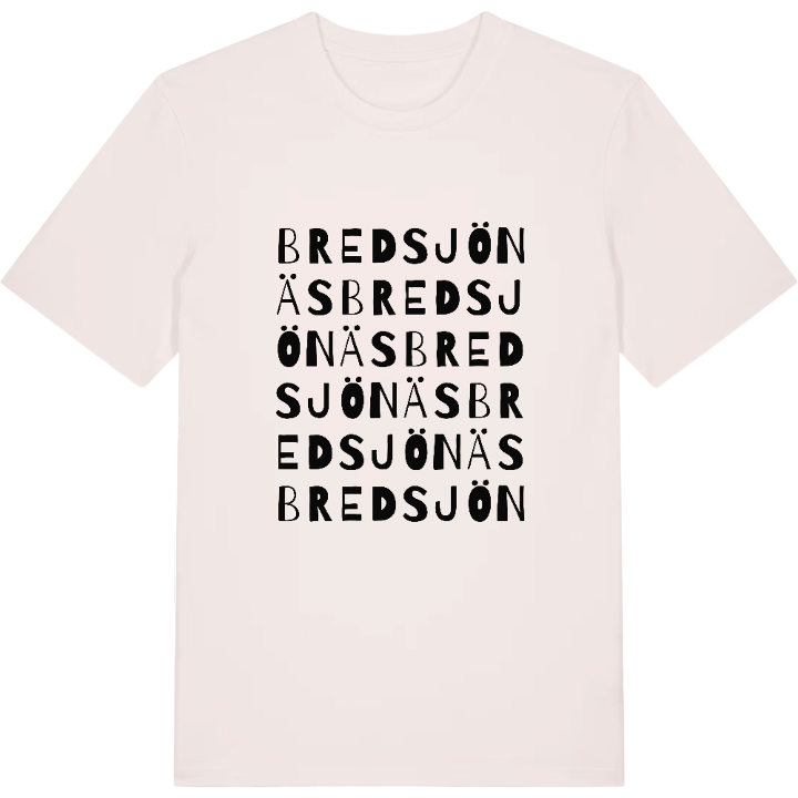 Bredsjönäs ordlek t-shirt – t-shirt från PinShirt