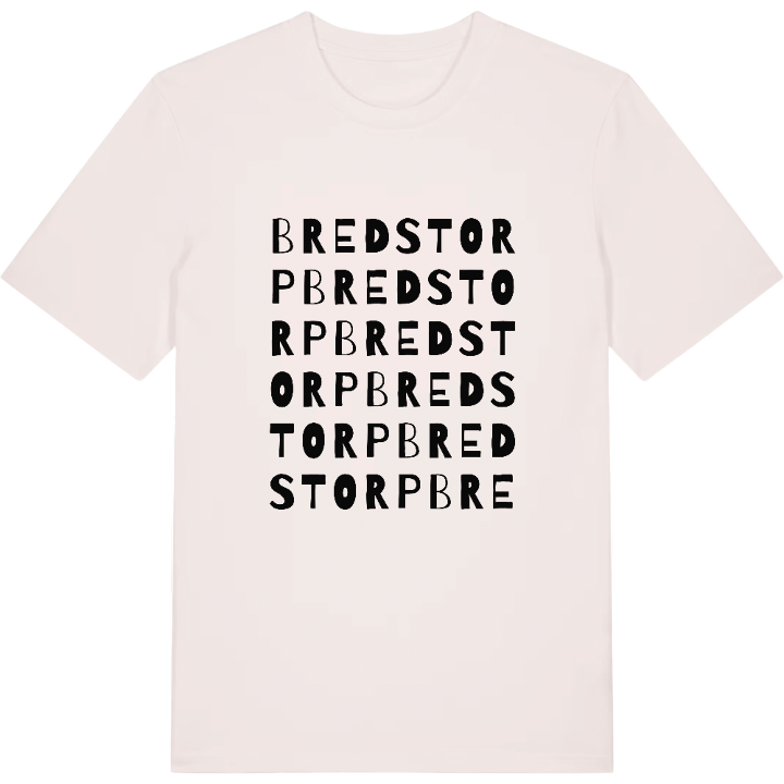Bredstorp ordlek t-shirt – t-shirt från PinShirt