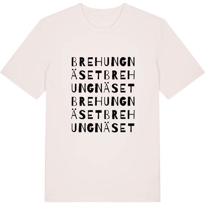 Brehungnäset ordlek t-shirt – t-shirt från PinShirt