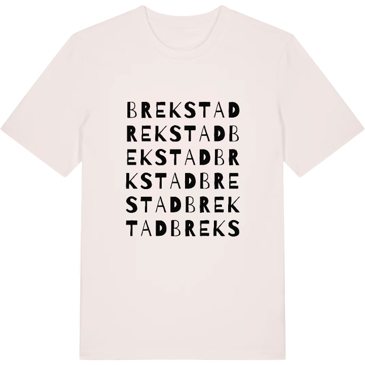 Brekstad ordlek t-shirt – t-shirt från PinShirt