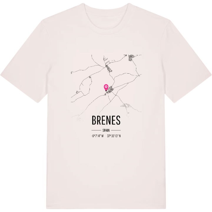 Brenes karta t-shirt – t-shirt från PinShirt