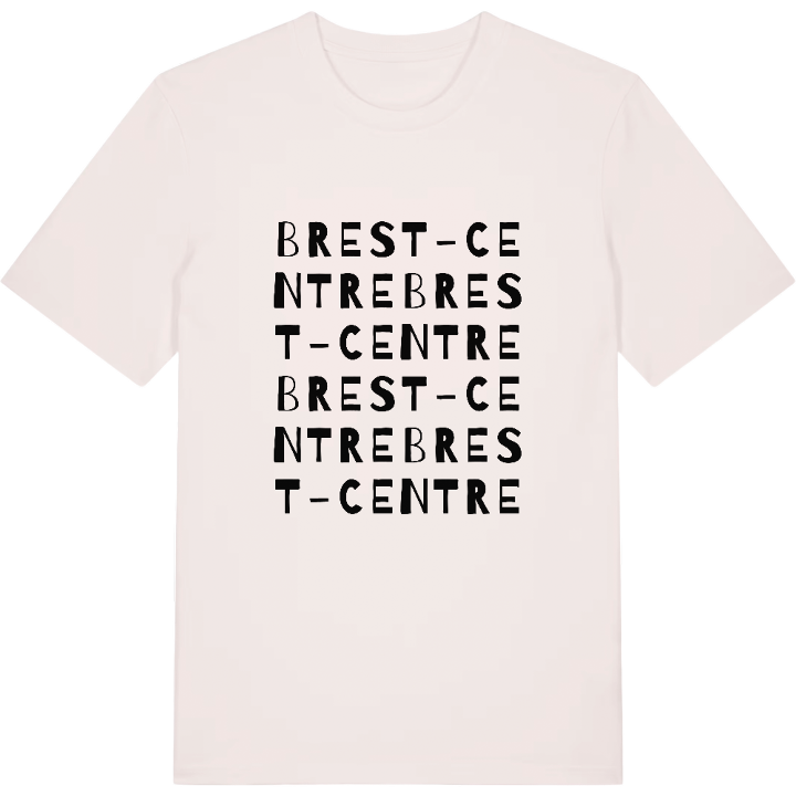 Brest-Centre ordlek t-shirt – t-shirt från PinShirt