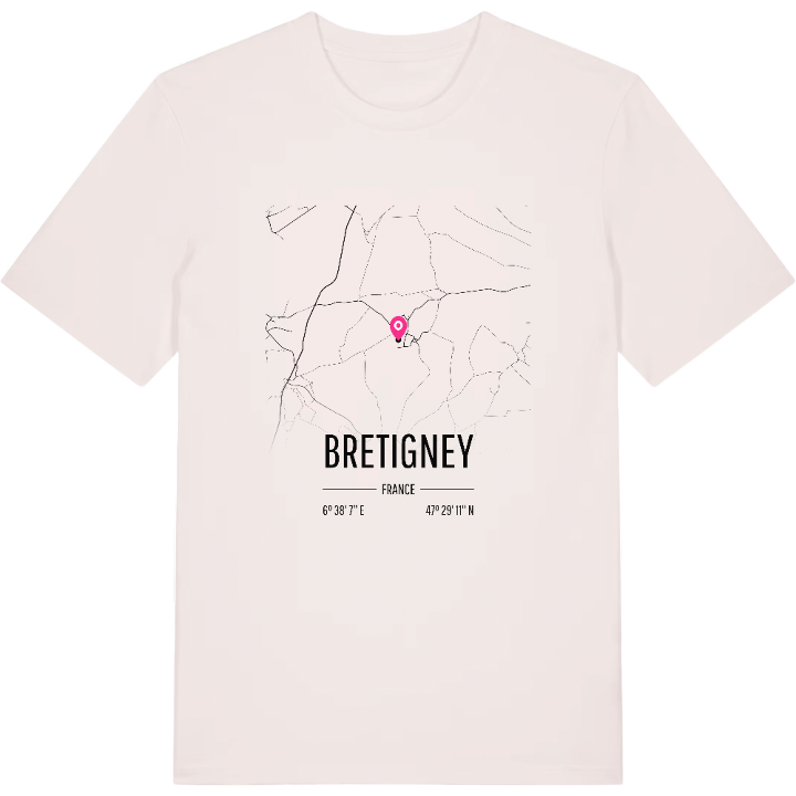 Bretigney karta t-shirt – t-shirt från PinShirt