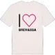 Jag älskar Brevassa t-shirt stort tryck