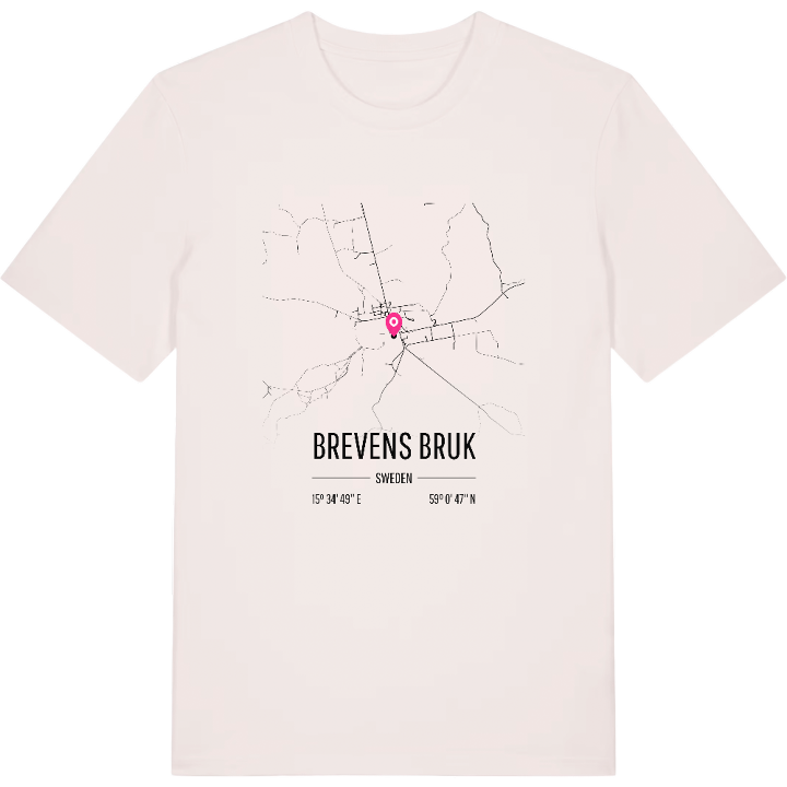 Brevens bruk karta t-shirt – t-shirt från PinShirt