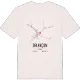 Briançon karta t-shirt