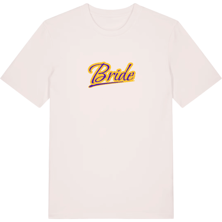 Bride baseball t-shirt – t-shirt från PinShirt