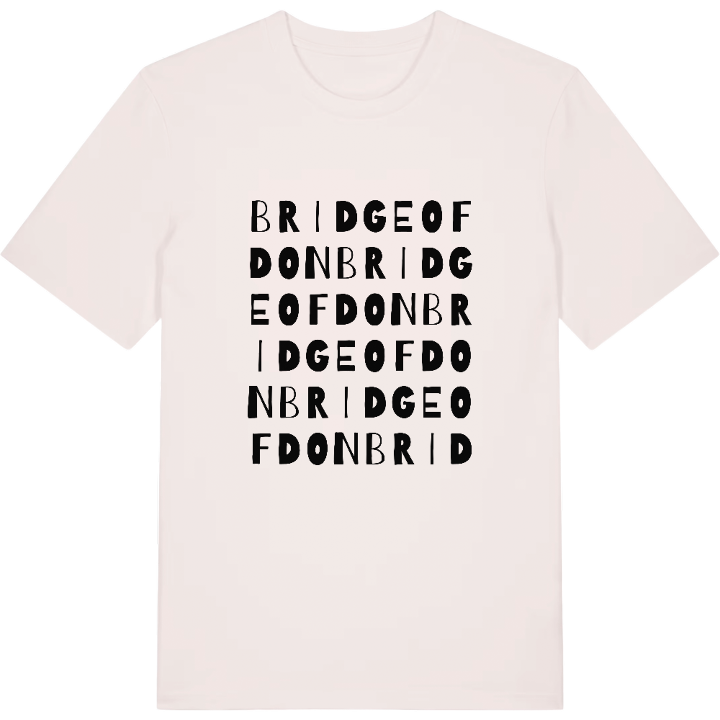 Bridge of Don ordlek t-shirt – t-shirt från PinShirt