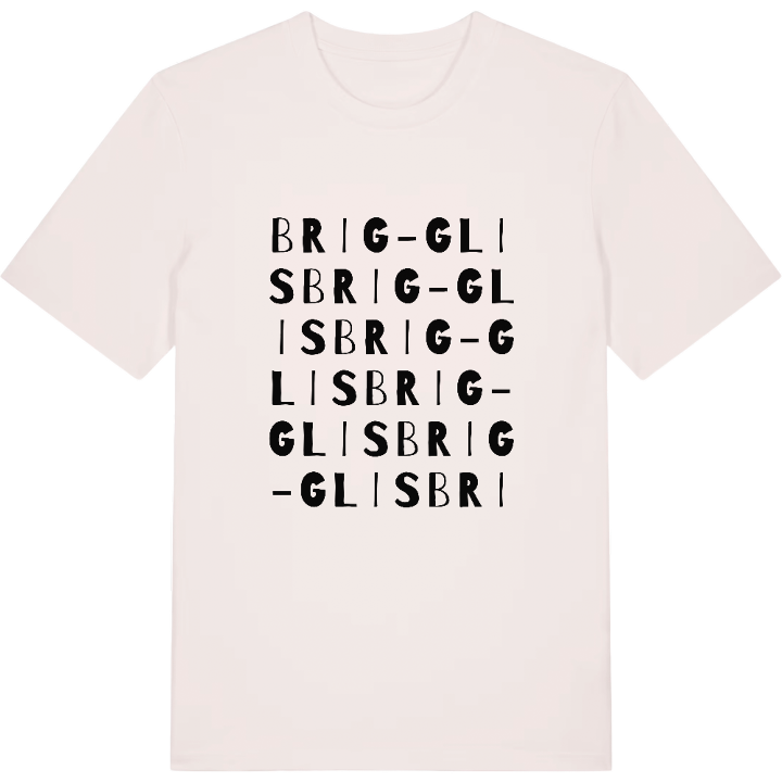 Brig-Glis ordlek t-shirt – t-shirt från PinShirt