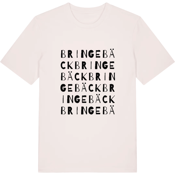 Bringebäck ordlek t-shirt – t-shirt från PinShirt