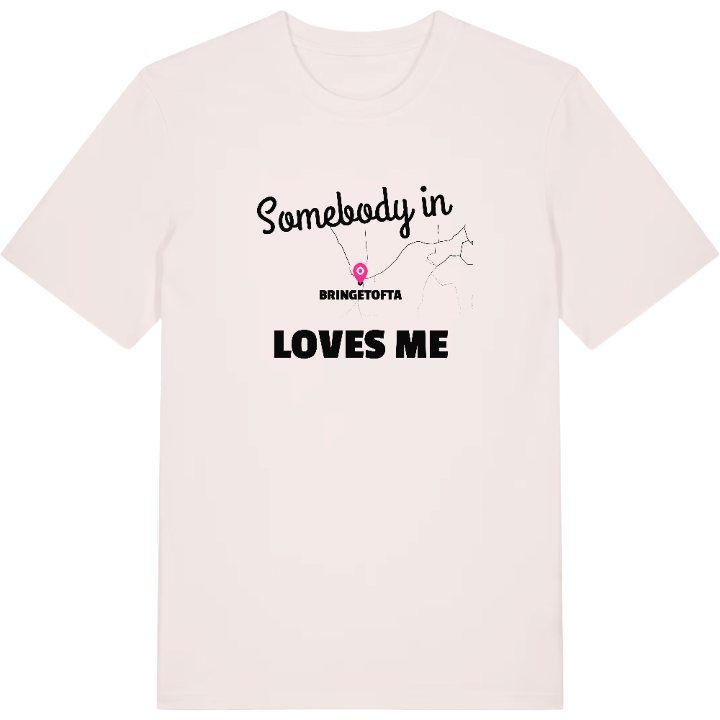 Någon i Bringetofta älskar mig t-shirt – t-shirt från PinShirt
