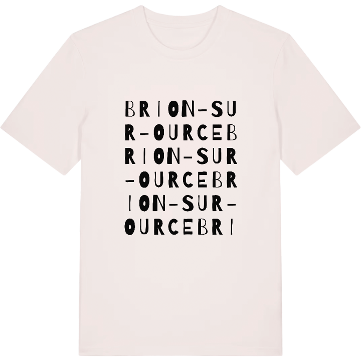 Brion-sur-Ource ordlek t-shirt – t-shirt från PinShirt