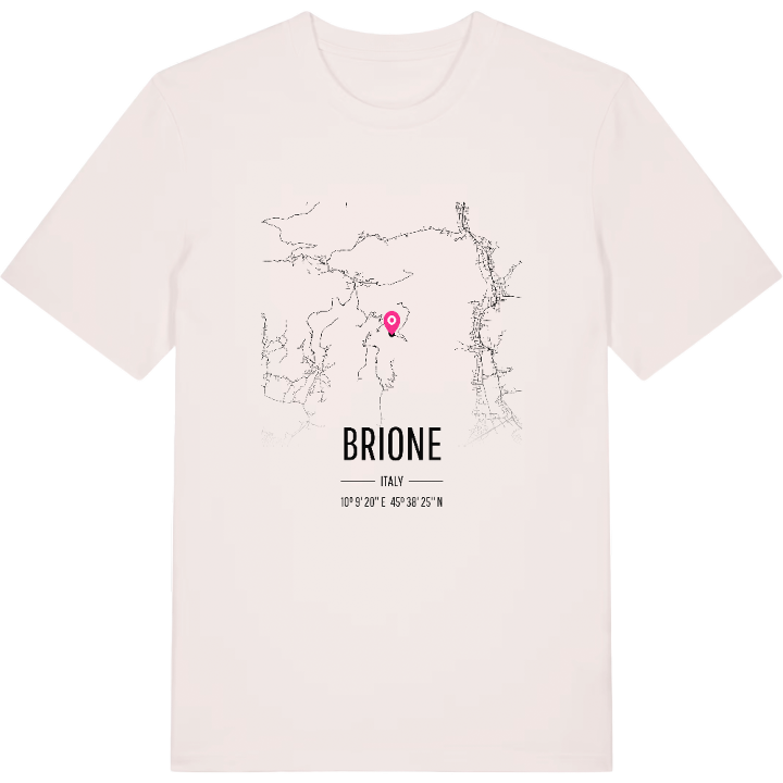 Brione karta t-shirt – t-shirt från PinShirt