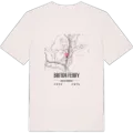 Briton Ferry karta t-shirt