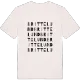 Brittelund ordlek t-shirt