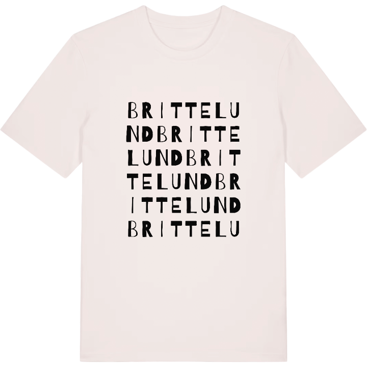 Brittelund ordlek t-shirt – t-shirt från PinShirt