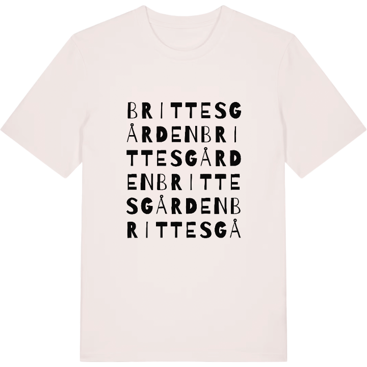 Brittesgården ordlek t-shirt – t-shirt från PinShirt