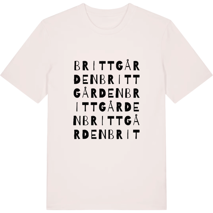 Brittgården ordlek t-shirt – t-shirt från PinShirt