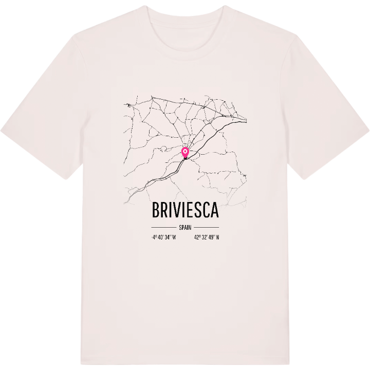 Briviesca karta t-shirt – t-shirt från PinShirt